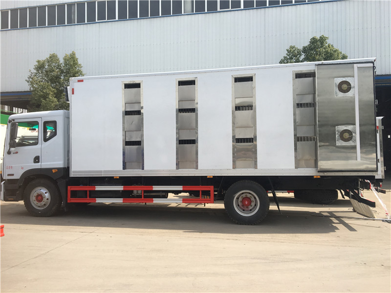 東風D9駕駛室6米畜禽運輸車